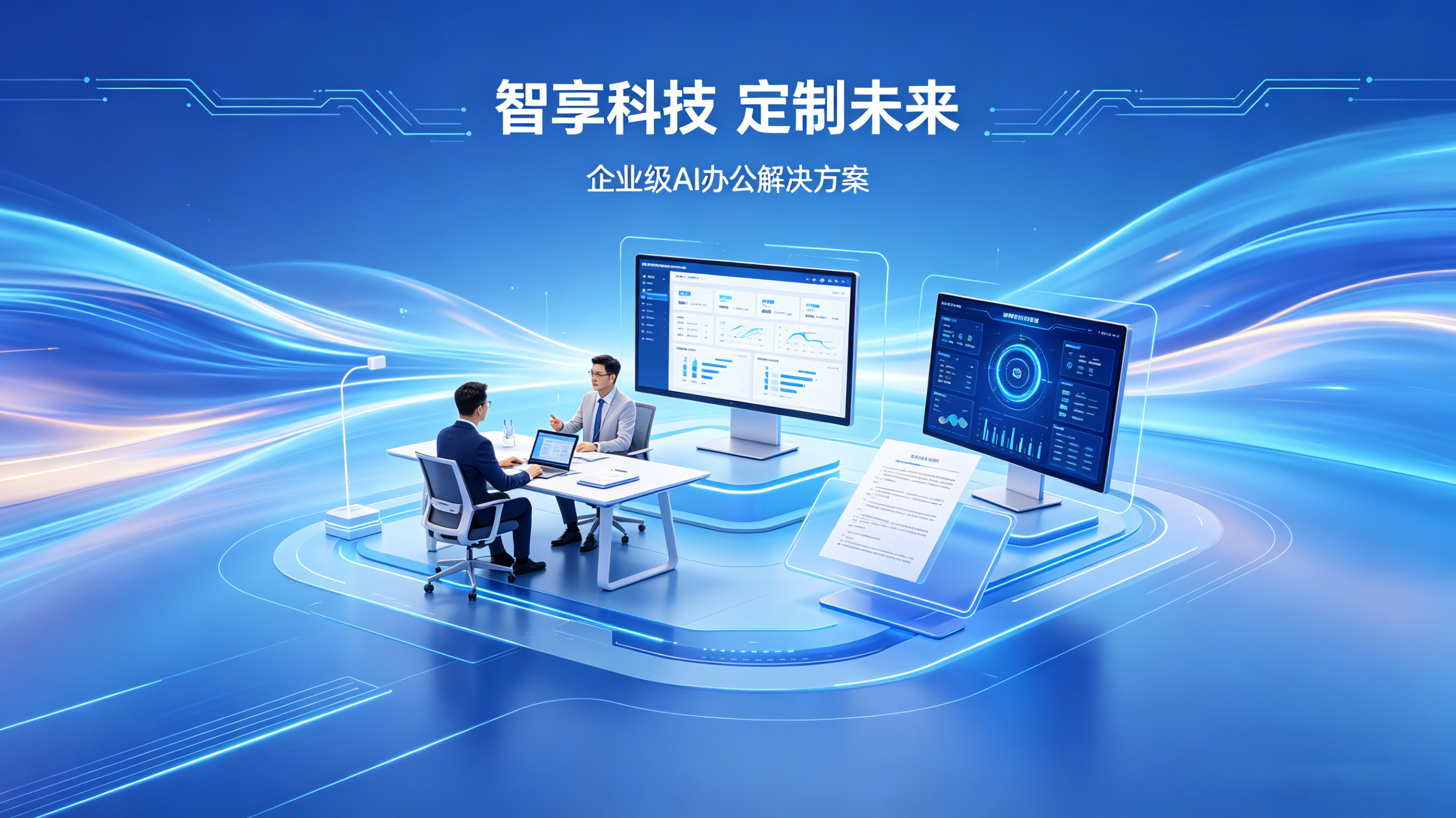 彩神(Vll)科技网站建设案例：某科技服务企业——高端定制官