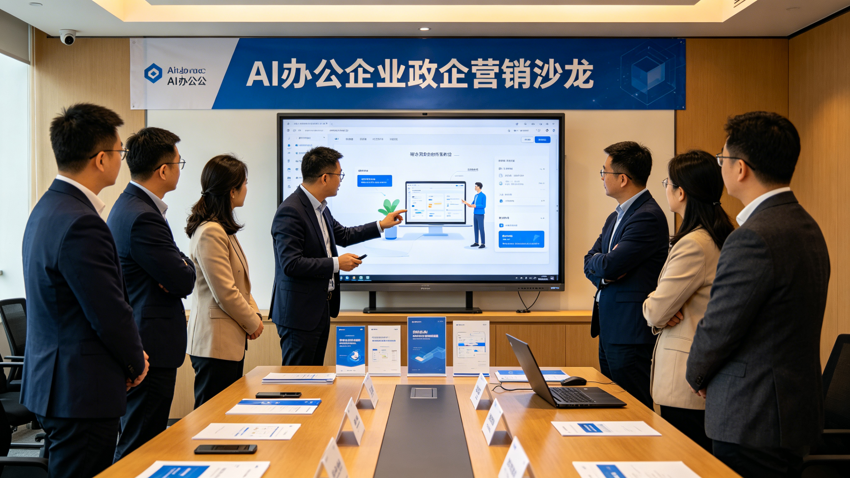 彩神(Vll)科技网络营销案例：AI办公科技企业——政企精准